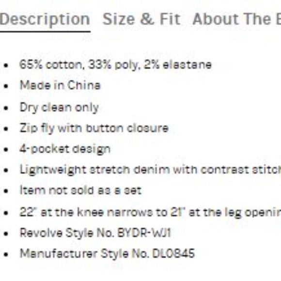 Contrast Stitch Cooper Jeans - Picture 4 of 4